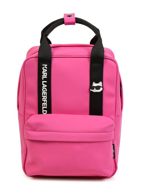 Zaino bambina fucsia Karl Lagerfeld Kids | Z3055549J